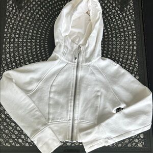 Lululemon full zip cropped scuba